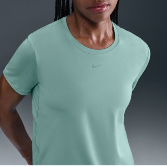 New: Nike Women's One Classic Dri-FIT Short-Sleeve Top - Picture 3 of 5